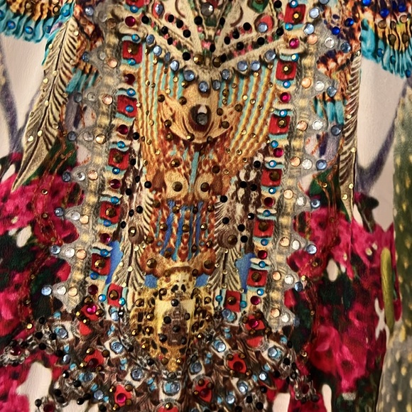 Camilla silk short dress🌸 - Picture 3 of 7